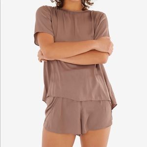 Socialite Washable Satin Pajama Set M